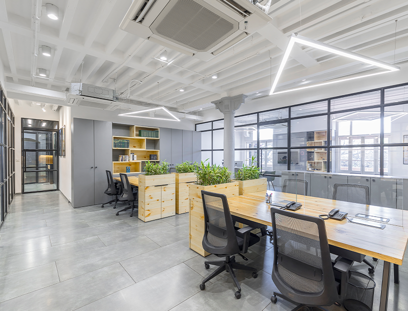commercial office space interior design